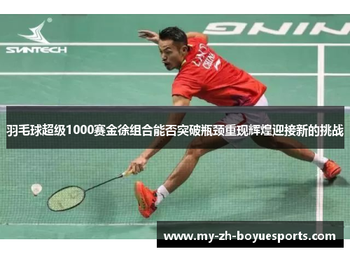 羽毛球超级1000赛金徐组合能否突破瓶颈重现辉煌迎接新的挑战
